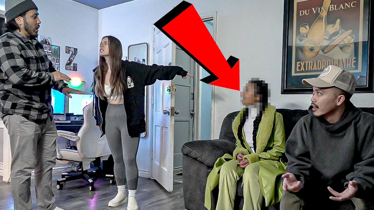 Caught Cheating With Another Girl Prank Youtube 
