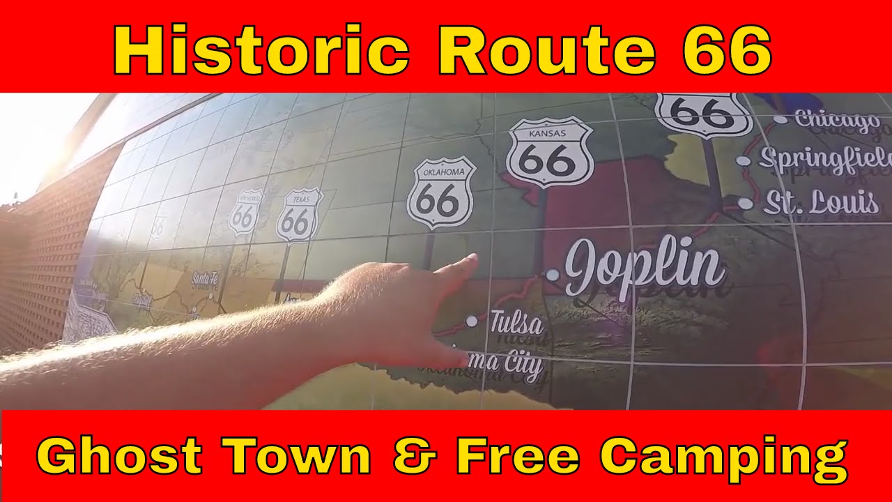 Joplin Route 66 Murals World War I Ghost Town Rush Historical District Free Camping Youtube
