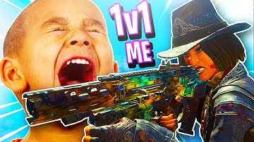 TRASH TALKER CHALLENGED ME to A 1V1......