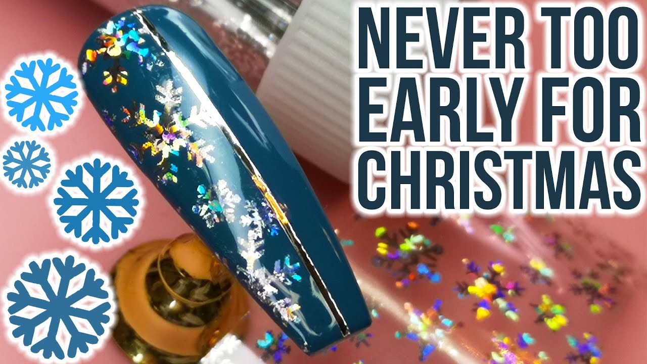 Переводная фольга «Снежинка» | Всё больше похоже на Рождество