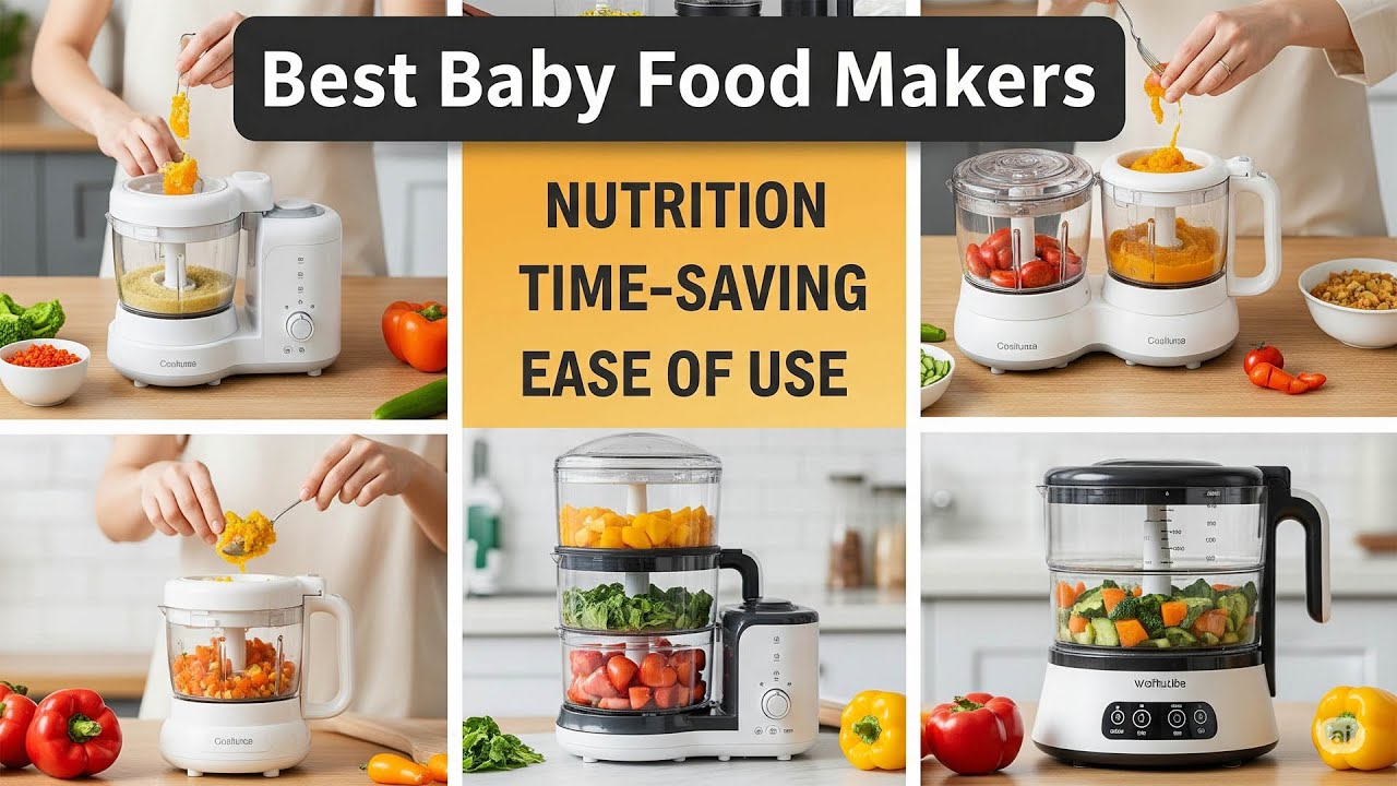 TOP 5 Best Baby Food Makers 2026 | Baby Food Processor
