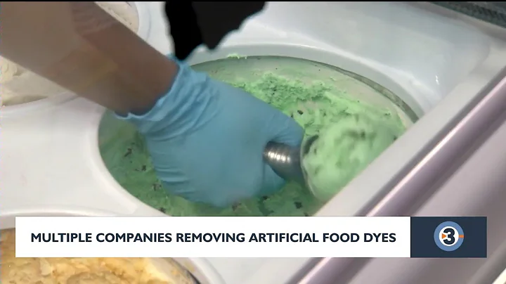 Multiple companies removing artificial food dyes