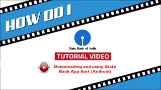 Downloading and using State Bank App Kart (Android) (Video Created as on January 2016) screenshot 2