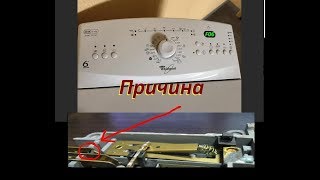 Стиральная машина Whirlpool ошибка F06