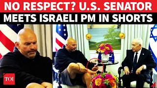 Netanyahu Insulted, Protocol Breached U.S. Senator Meets Bibi in Shorts, Scrolls Through Phone