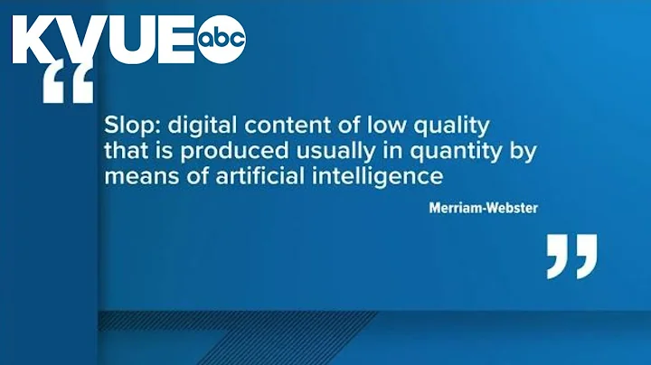 Merriam-Webster’s 2025 word of the year is 'slop'