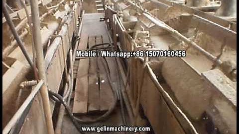 Flotation machine working