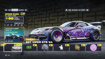 NFS Unbound - Speed Pass Vol.3 (All Rewards)