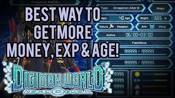 Digimon World Next Order | Best way to get Money, Stats & Life!
