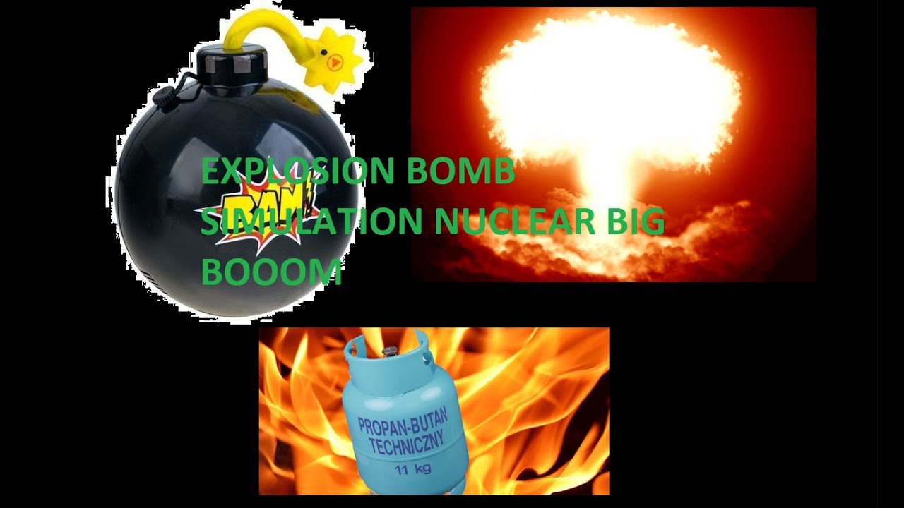 Nuclear Bomb colored version no game rel life