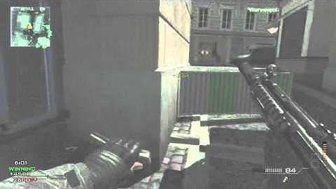 MW3 MP5 gameplay