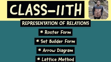 METHODS OF REPRESENTATION OF RELATIONS | ROSTER | SET BUILDER | ARROW DIAGRAM | GRAPHICAL METHOD