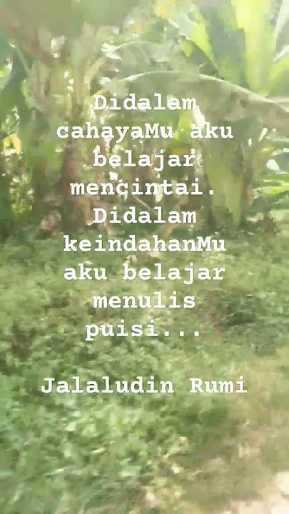 Kalam mutiara Maulana Jalaludin Rumi.. #shorts #pemandangan #jalaludinrumi