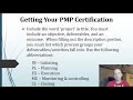 Getting your PMP -  Application and Experience Examples