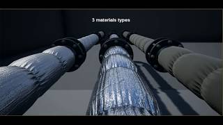Unreal Engine 4 - Modular Industrial Pipes Pack Unreal Engine 4 - Modular Industrial Pipes Pack