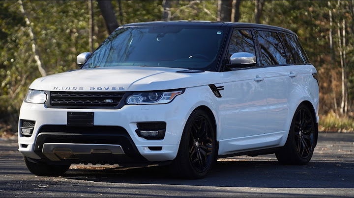 2014 land rover range rover sport 5.0 l v8 supercharged