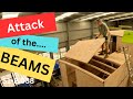 Boat building attack of the beams building dragonfly e 38