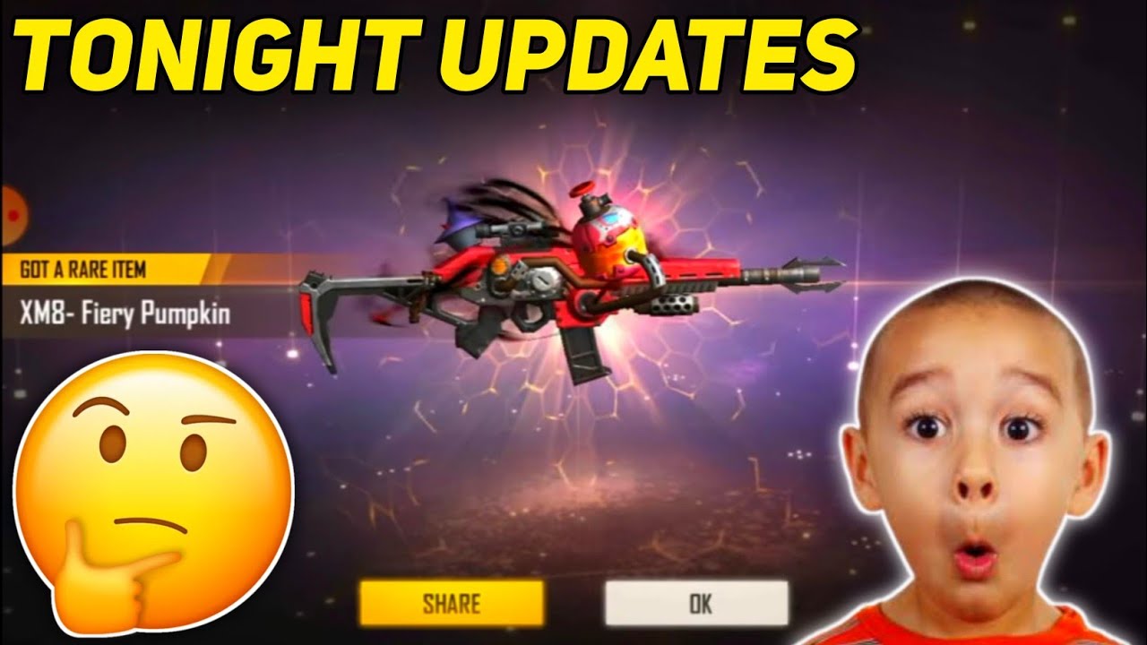 New Haunting Night Incubator Free Fire Xm8 Evil Pumpkin Incubator Free Fire Xm8 New Incubator Youtube