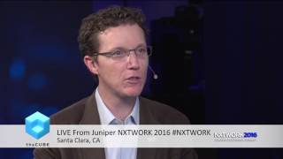 Famous Jonathan Davidson, Juniper Networks   #NXTWORK 2016   #theCUBE Wealth
