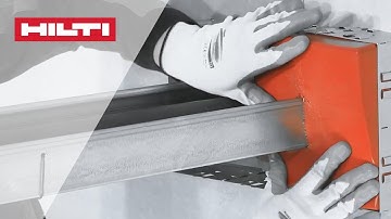 HOW TO install Hilti CFS-RCC rectangular cable collar - ETA