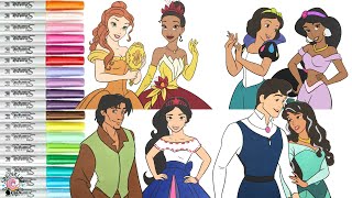 Disney Princess Makeover As Disney Encanto Coloring Book Compilations Mirabel Luisa Isabela Bruno