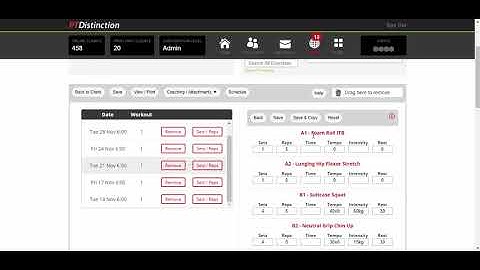 Scheduling Programs and Editing Accute Variables on PT Distinction