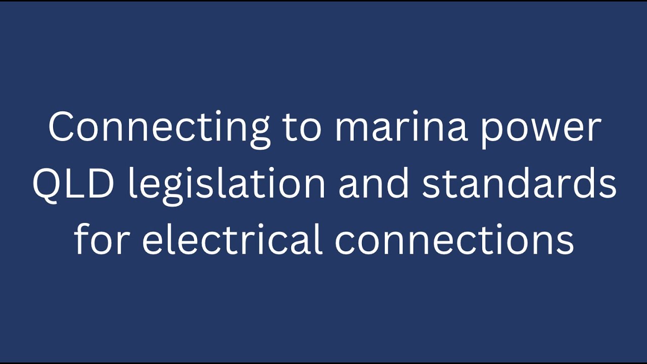 SET Maritime & Electrical Recreational boats legislation and standards YouTube