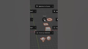 magic to bring everything to center in blender (track by charlie robbin) #blenderustad