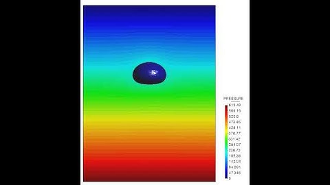 3D simulation of air bubble rising in water using conservative level-set