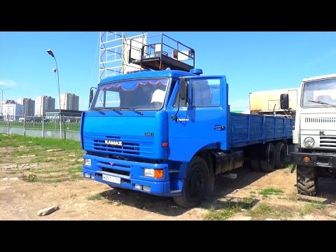 2000 Камаз 53215. Обзор (интерьер, экстерьер, двигатель).