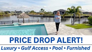 TURNKEY GULF ACCESS NEW CONSTRUCTION | MOTIVATED SELLER | CAPE CORAL FL