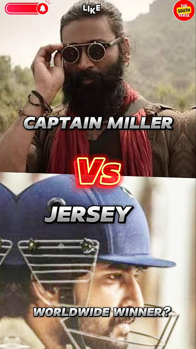 Captain Miller Vs Jersey| #shorts #trending #viral