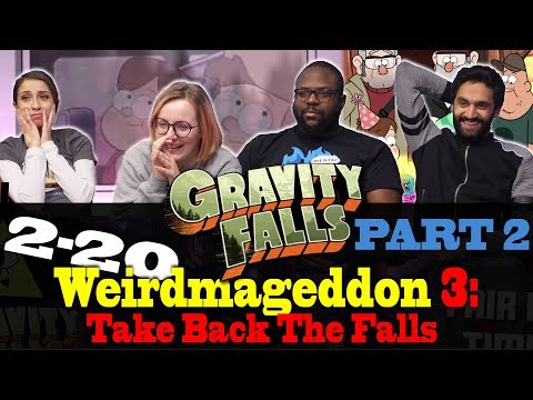 Gravity Falls - 2x21 Weirdmageddon 3: Take Back The Falls (Part 2) - Group Reaction