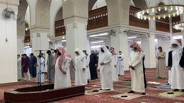 صلاة العشاء يوم الجمعة 3-5-1442 الشيخ محمود خليل القارئ | مسجد القبلتين
