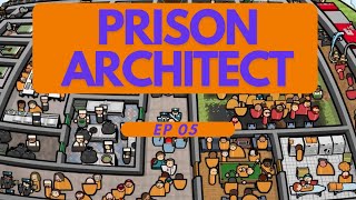 Un café en mi oficina de alcaide eco - Prison architect ep 05 (Gameplay español)