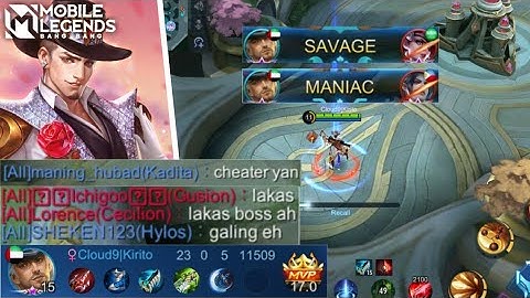 Clint Revamp Skin Gameplay Guns And Roses | Clint Maniac Savage Gameplay | MLBB