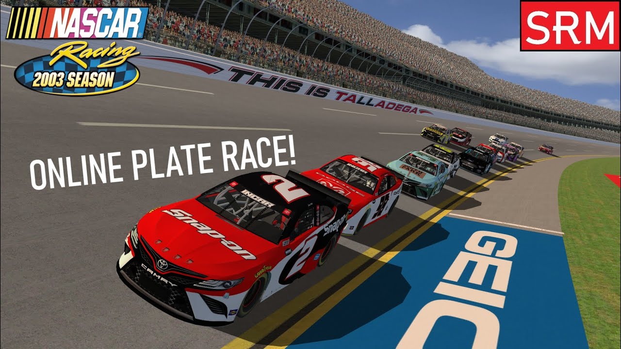 NR2003 ONLINE IN 2020 TALLADEGA RACE HIGHLIGHTS (INCAR LEAGUE)