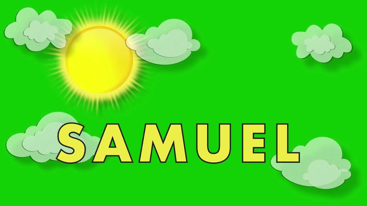 Spell Samuel | With A Song | Helps Kids Learn to Spell Their Name | Brainsprays.com