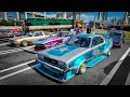 Bosozoku Crew SHUTS DOWN Car Meet (NOT IMPRESSED by my $18,000 Exhaust)