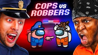 SIDEMEN AMONG US: COPS VS ROBBERS ROLES screenshot 4