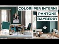 Colori per Pareti: come abbinare Pantone 2020 “Bayberry” | Analisi Colore #9