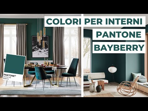 Colori per Pareti: come abbinare Pantone 2020 “Bayberry” | Analisi Colore #9
