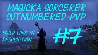 Magicka Sorcerer 1vX & Outnumbered PVP #7 - ESO Clockwork City