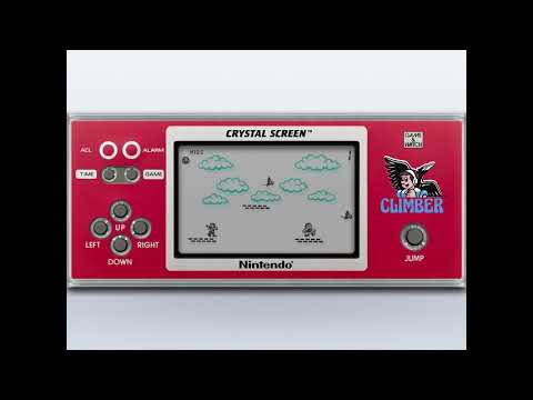 Game & Watch - Climber (Crystal Screen) (c)1986 [MAME footage] - YouTube