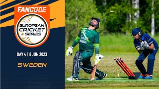 🔴 FanCode ECS Sweden, 2023 | Day 4 | T10 Live Cricket | European Cricket