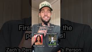 Famous Guess the person challenge 👏🏻 Kim Kardashian v. Derek Jeter Profile
