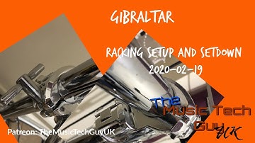 Gibraltar Keyboard Stand - How to setup and break down the stand quickly