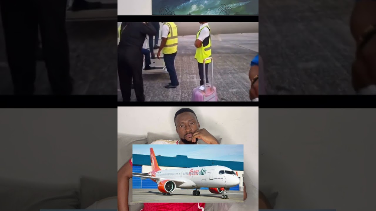One lady single-handedly prevented ibom air loaded with passengers from flying, see what the airline