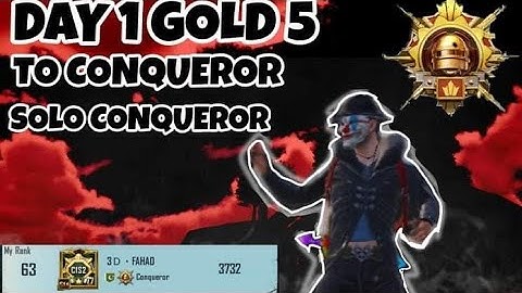 DAY 1 GOLD TO SOLO CONQUEROR🥵PUBG MOBILE🤤-SAMSUNG A3,A5,A7,J2,J5,J7,S5,S6,S7,S9,A10,A20,A30,A50,A70