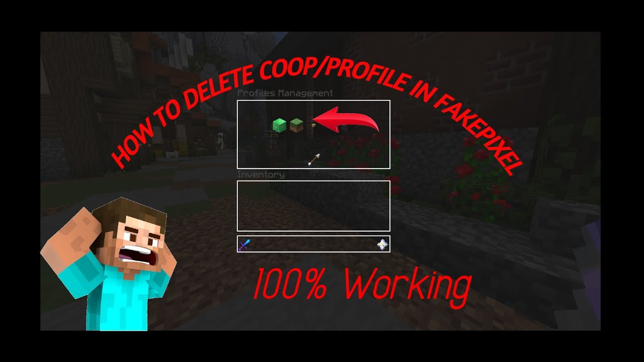 How To Delete Coop/Profile In Fakepixel Fakepixel Crack Hypixel